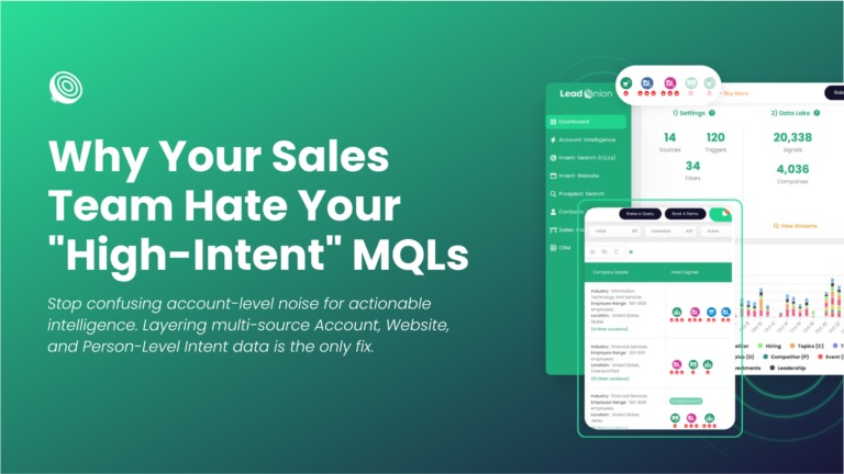 Stop Single-Signal Noise: Switch to Multi-Signal Intent Data